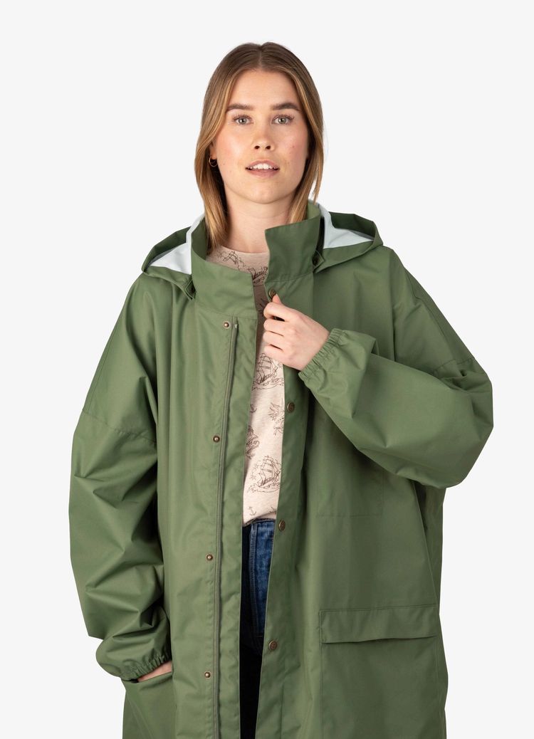 Secondary product image for "GBG Regnponcho Khakigrön"
