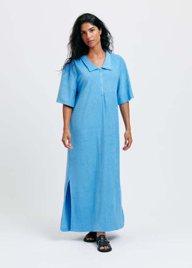 Secondary product image for "Tyra Klänning Blå"