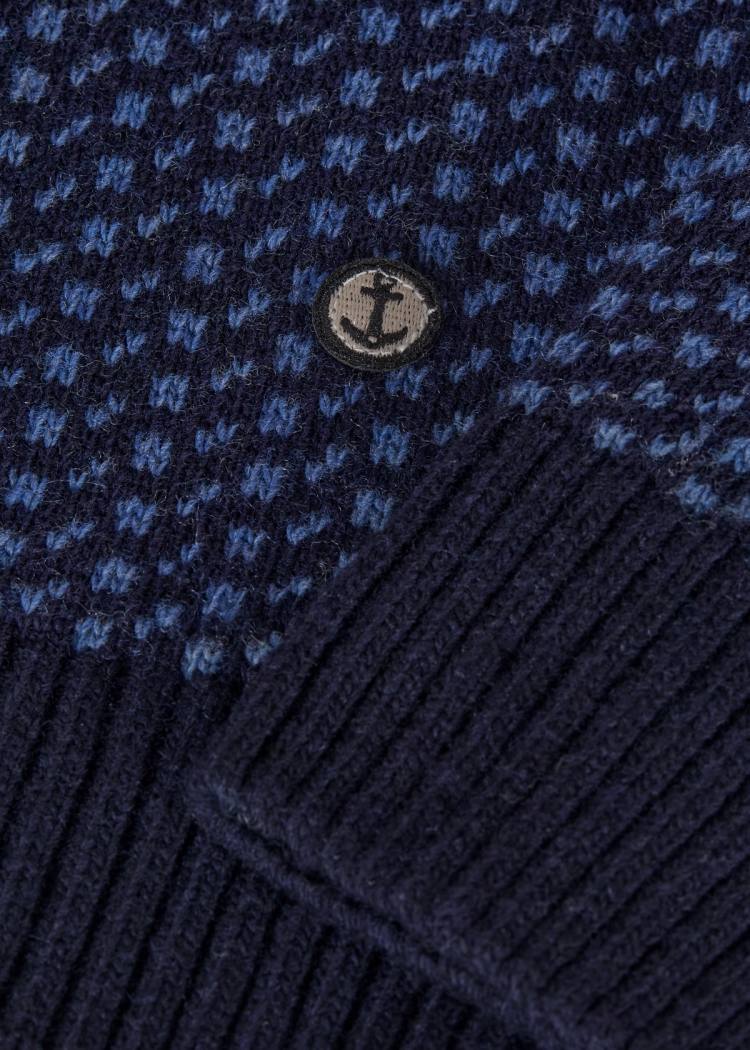 Secondary product image for "Olga Stickad Navy"