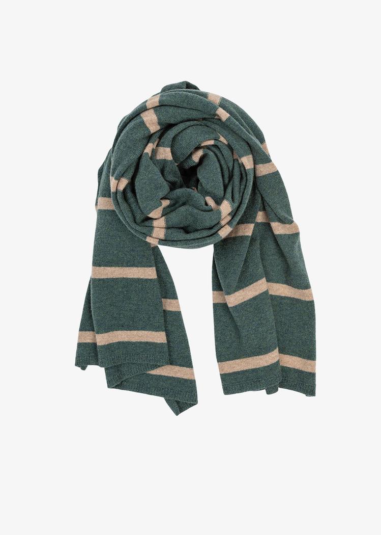 Secondary product image for "Knitted Scarf Cashmere Stripe"