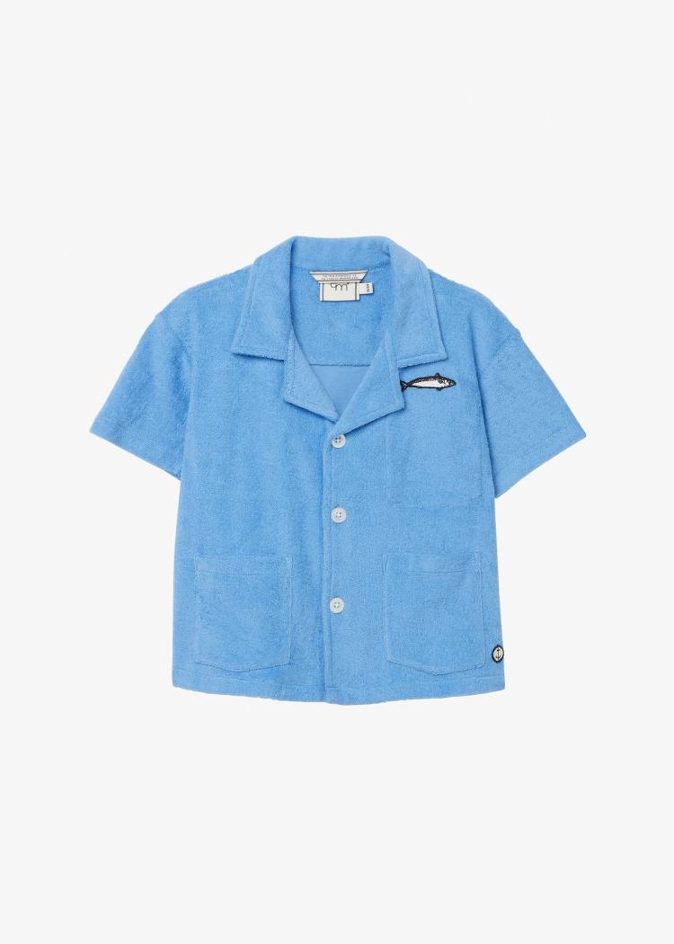 Secondary product image for "Terry Shirt Blue Kids"
