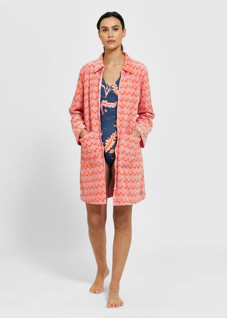 Secondary product image for "Badrock Archipelago Våg Rosa Orange"