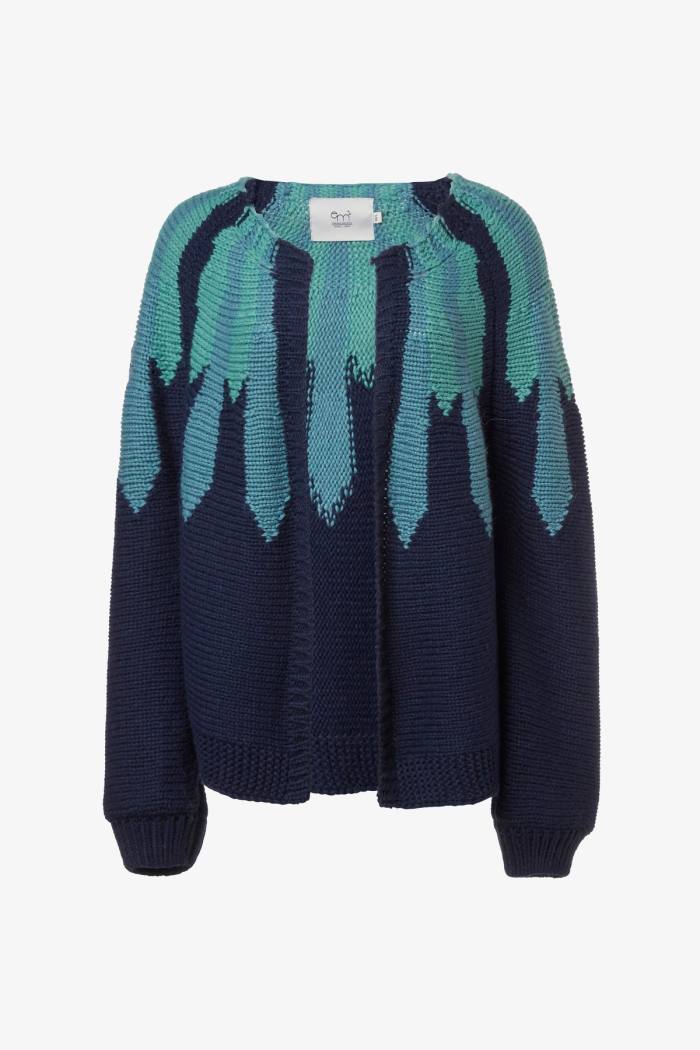 Secondary product image for "Bohus Cardigan Navy"