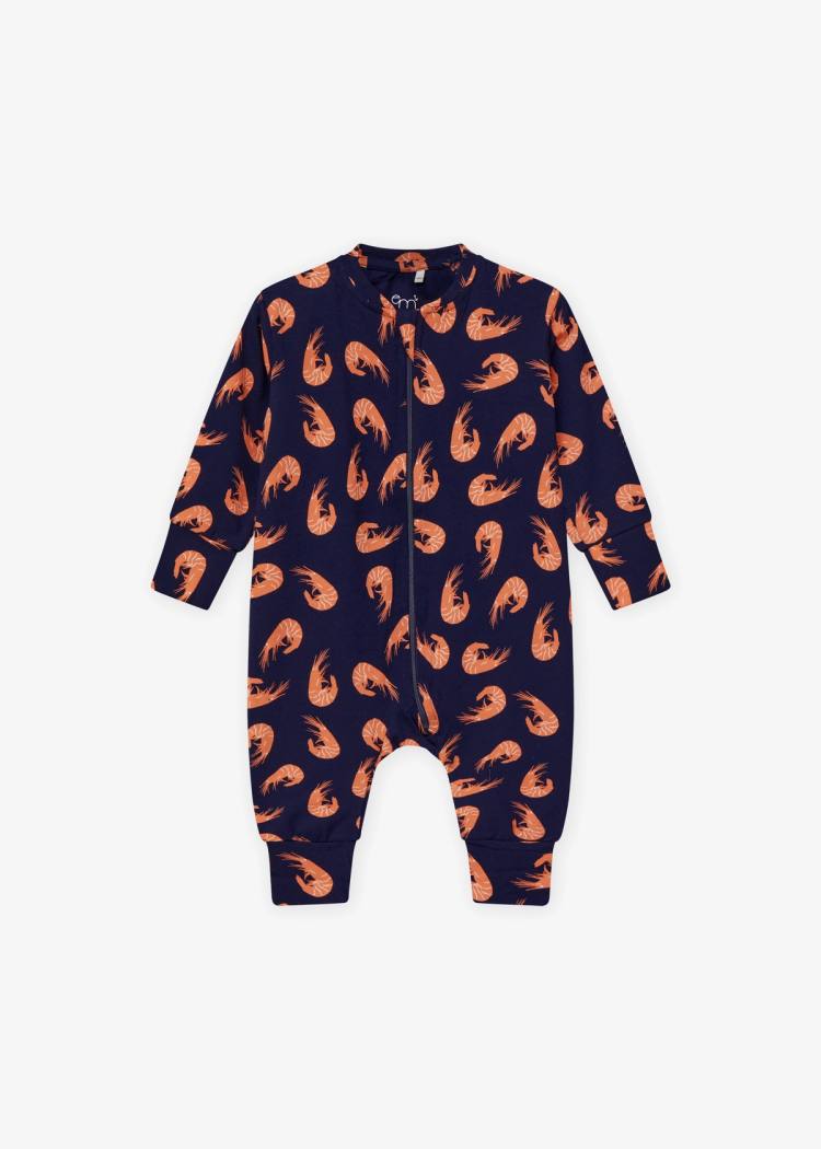 Secondary product image for "Pyjamas Räka Marinblå"