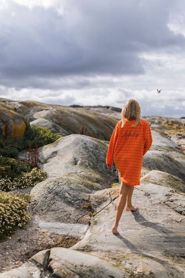 Secondary product image for "Badrock Archipelago Orange/Rosa Våg"