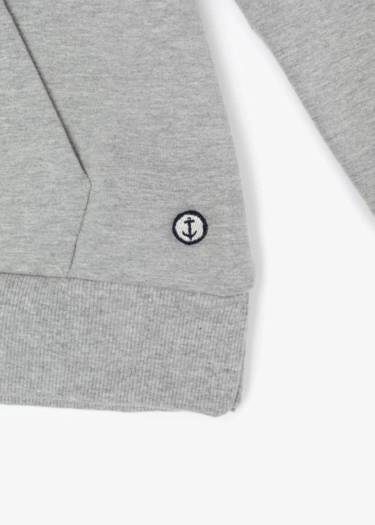 Secondary product image for "Joo Hood Kids Grey Melange"