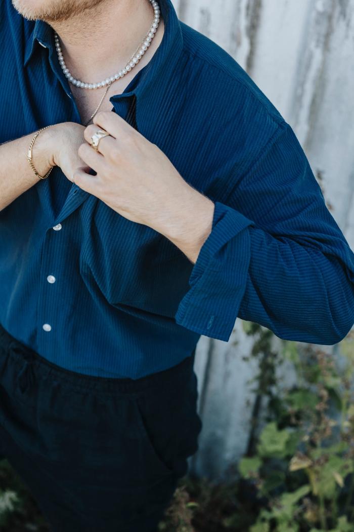 Secondary product image for "Osborn Shirt Indigo"