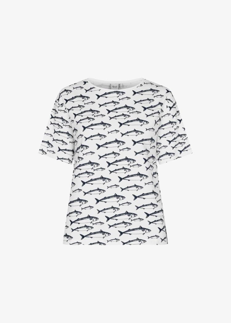 Secondary product image for "Tuva T-shirt Mackerel"