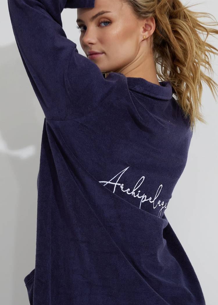 Secondary product image for "Badrock Archipelago Marinblå Lång"