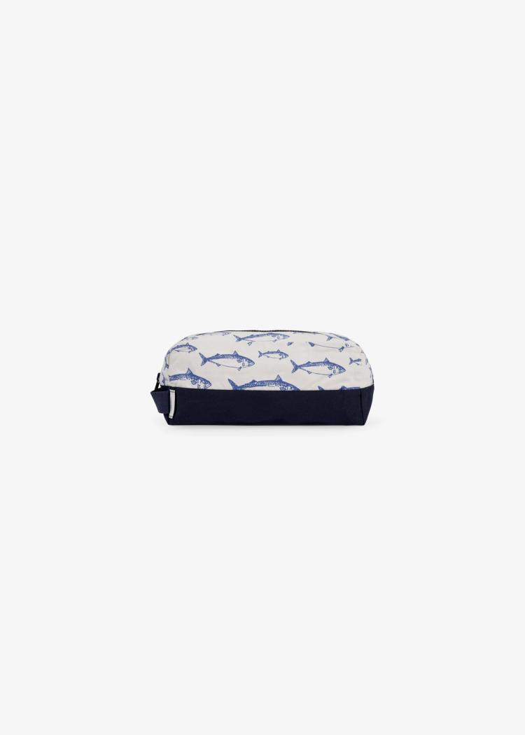 Secondary product image for "Toiletry bag Mackerel Vintage Medium

"