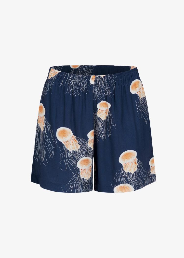 Secondary product image for " 
Ines Shorts Jellyfish Blue"