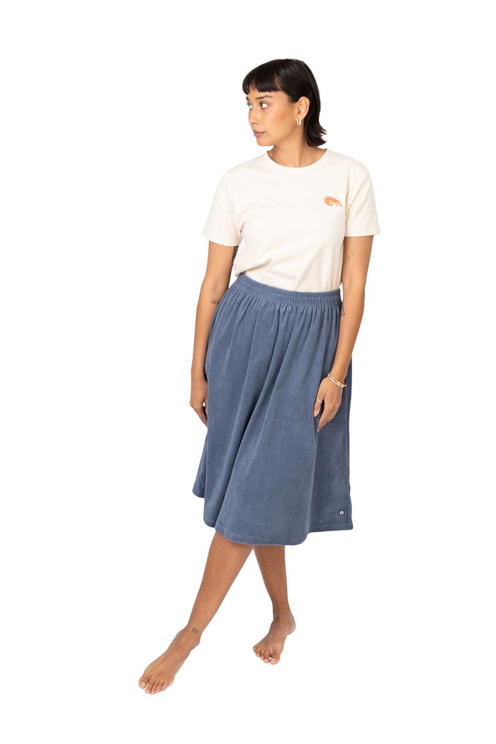 Secondary product image for "Tanni Skirt Terry Petrol"