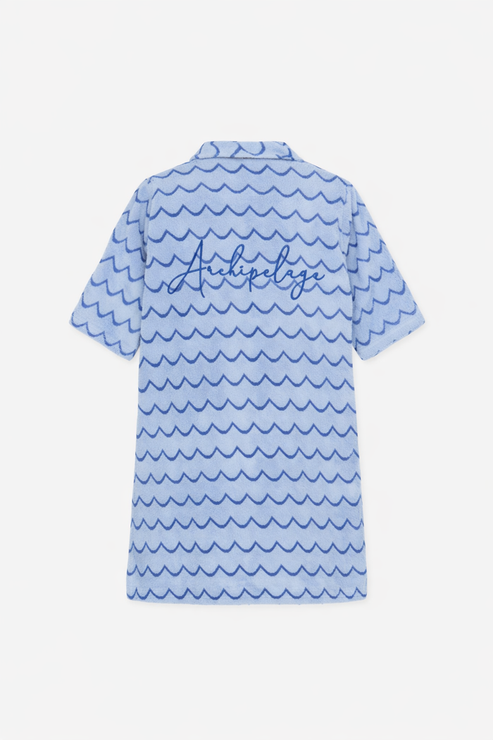 Secondary product image for "Badrock Archipelago Blå/Navy Våg Barn"