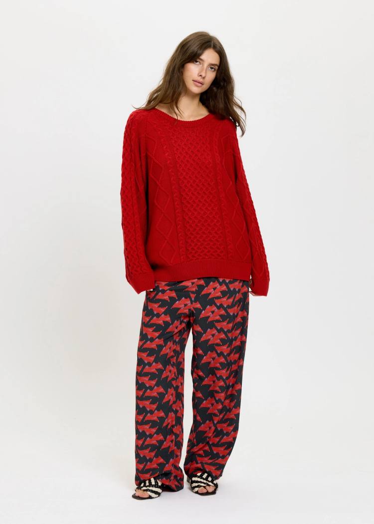 Secondary product image for "Alice Trousers Fena Red"