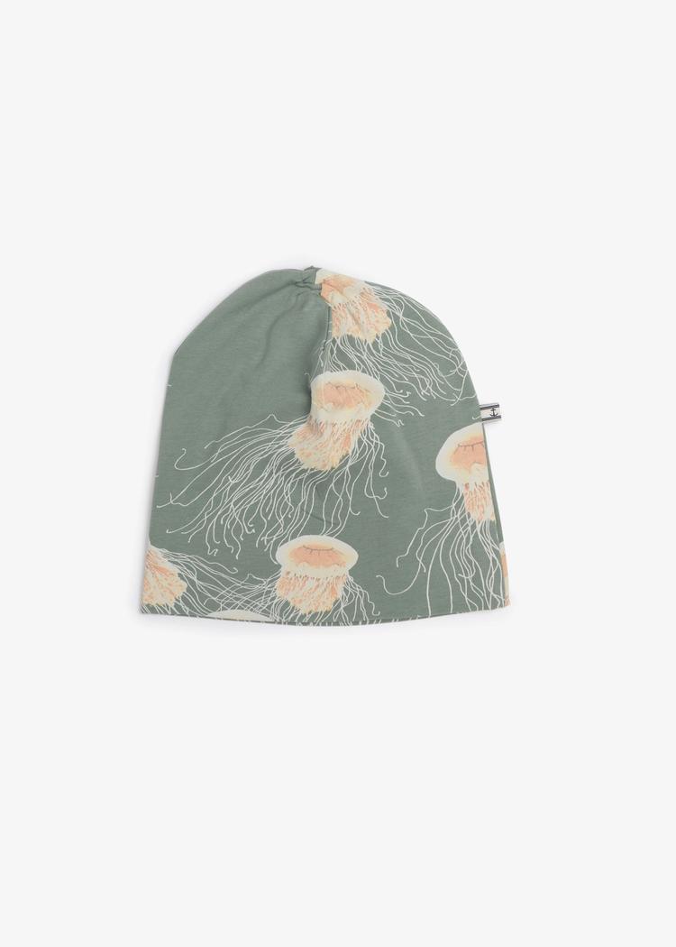 Secondary product image for "Beanie Jellyfish Green"