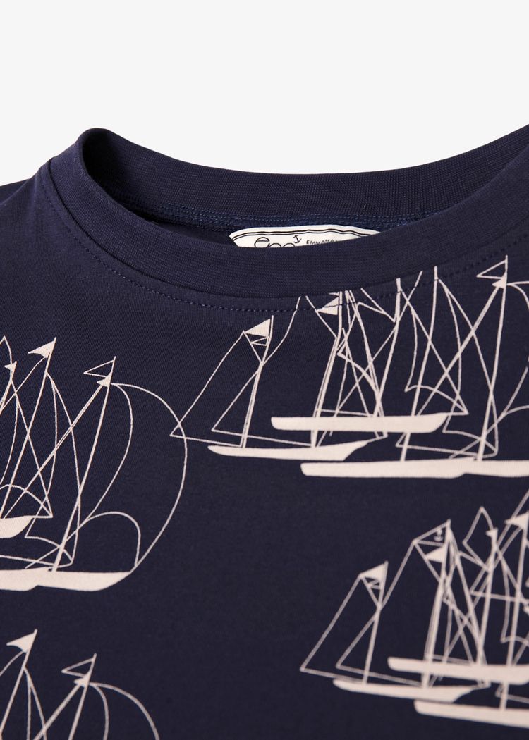 Secondary product image for "T-shirt Barn Linjespel"