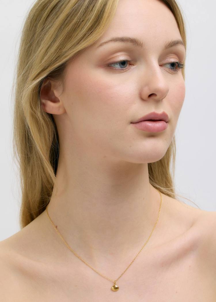 Secondary product image for "Necklace Shell Gold"