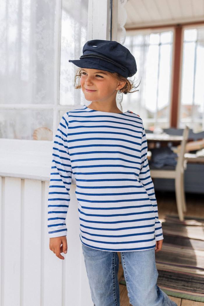 Secondary product image for "Marin Rand Vit Blå Barn"