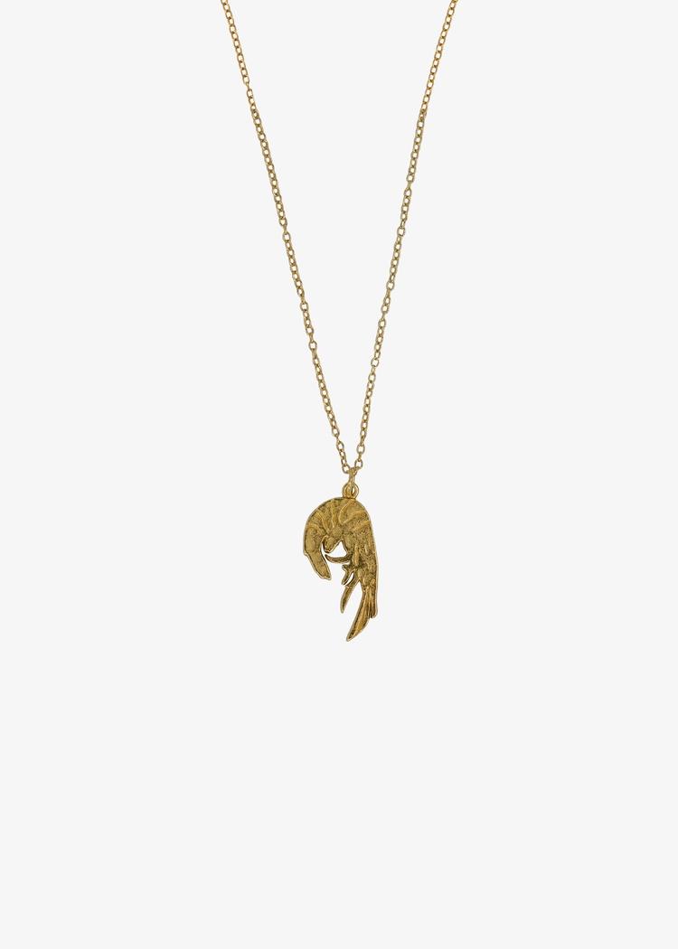Secondary product image for "Necklace Shrimp Gold"