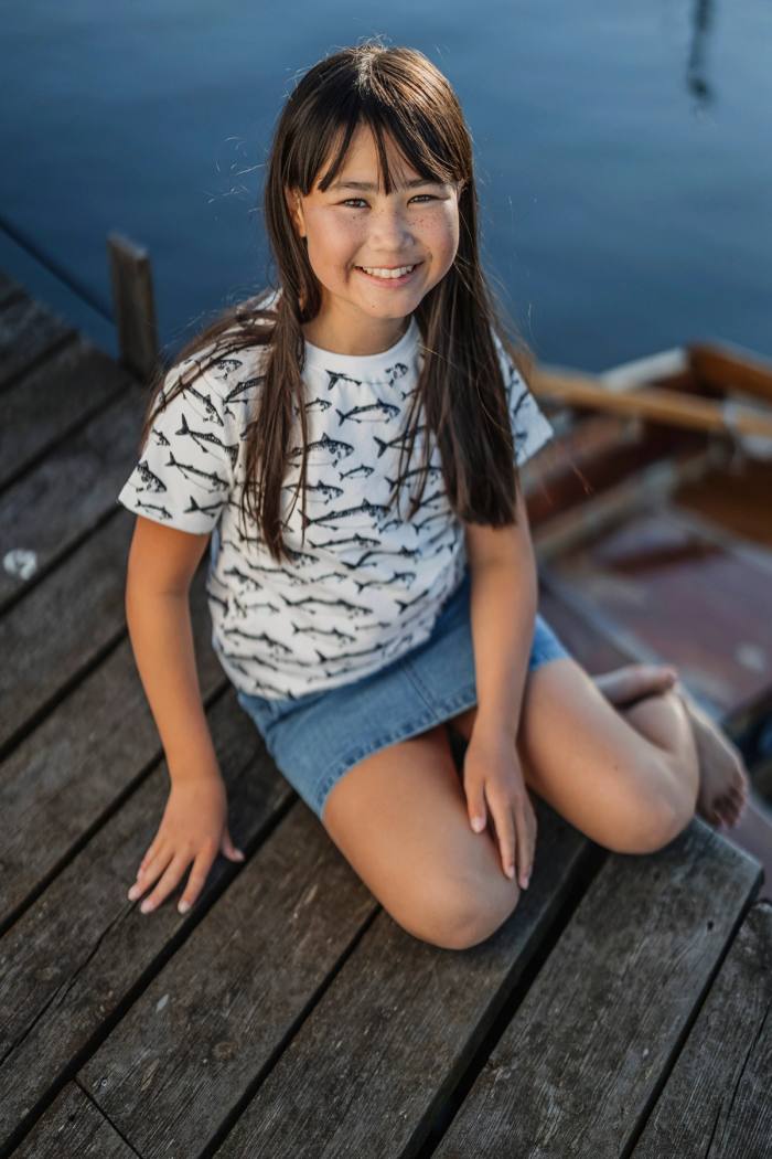 Secondary product image for "T-shirt Barn Makrill"