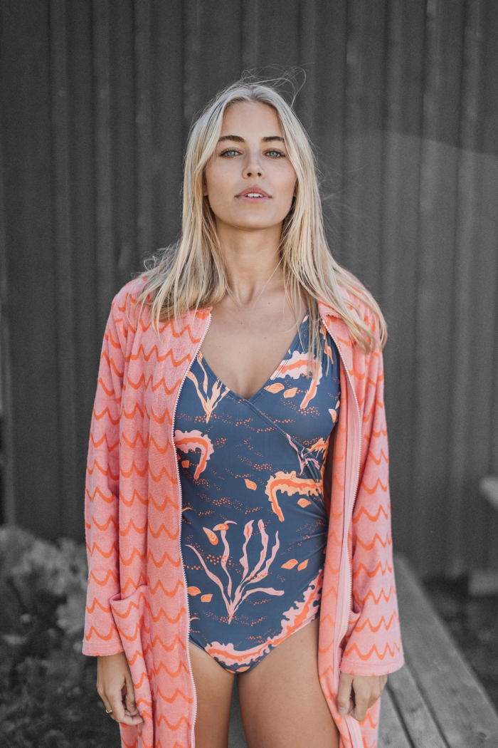 Secondary product image for "Badrock Archipelago Våg Rosa Orange"