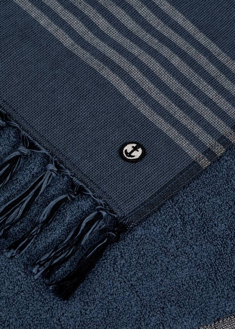 Secondary product image for "Strandhandduk Våg Petrol"