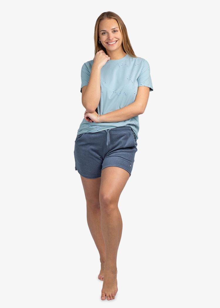 Secondary product image for "Bo Frottéshorts Petrol"