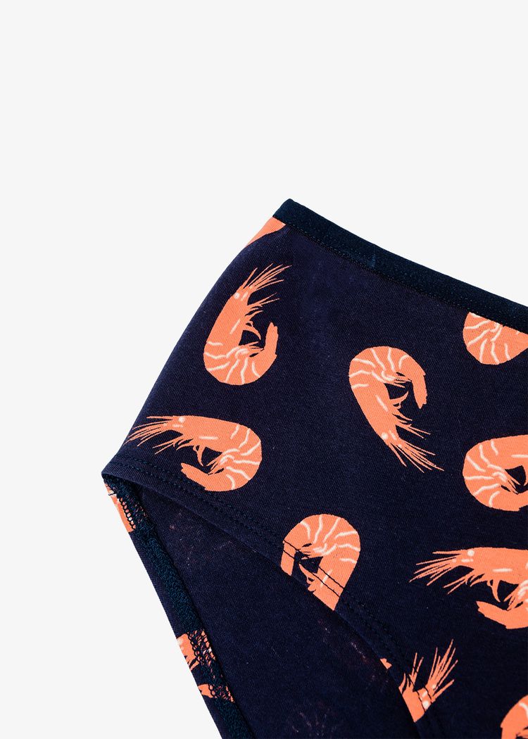 Secondary product image for "Brief Adult Shrimp Navy"