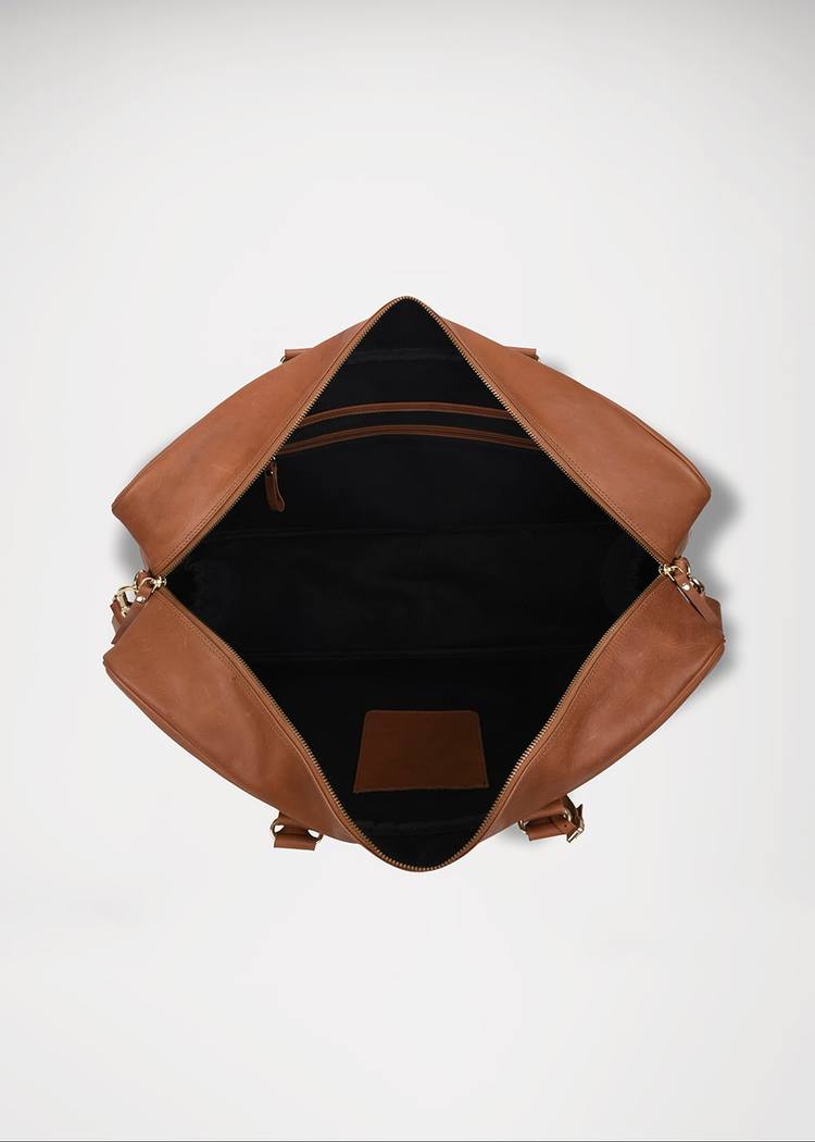 Secondary product image for "ESS Tennis One Racket Tennis Bag Cognac"