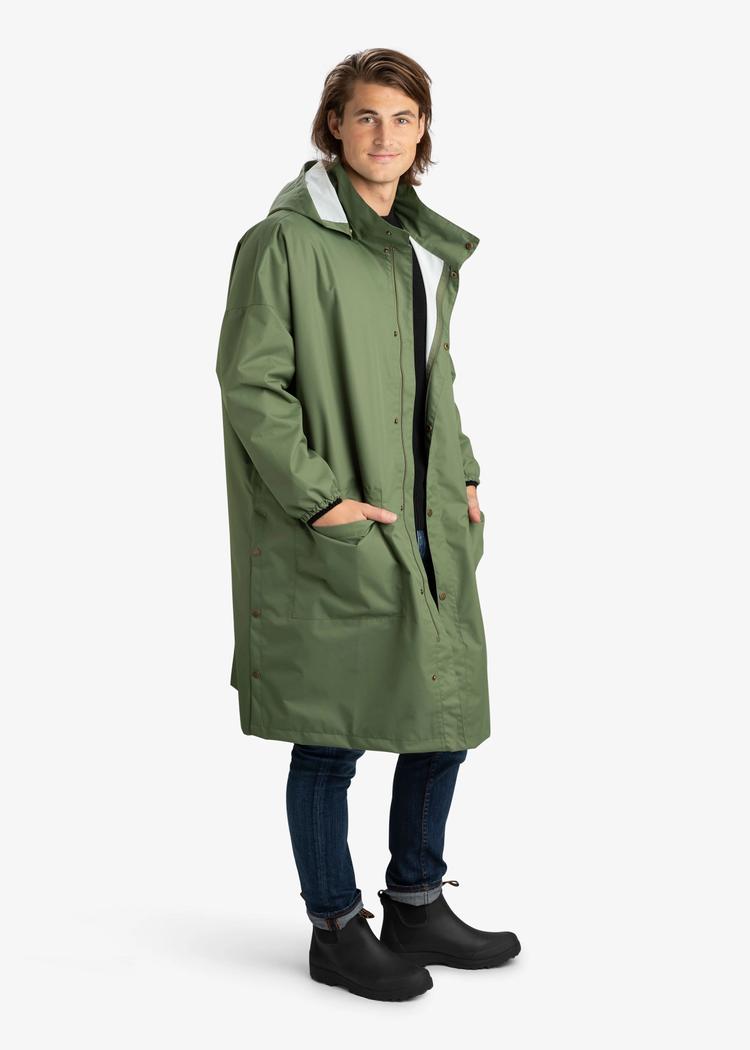 Secondary product image for "GBG Rain Poncho Khaki Green "