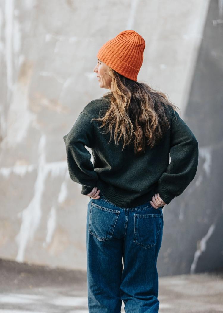 Secondary product image for "Signe Cardigan Green"