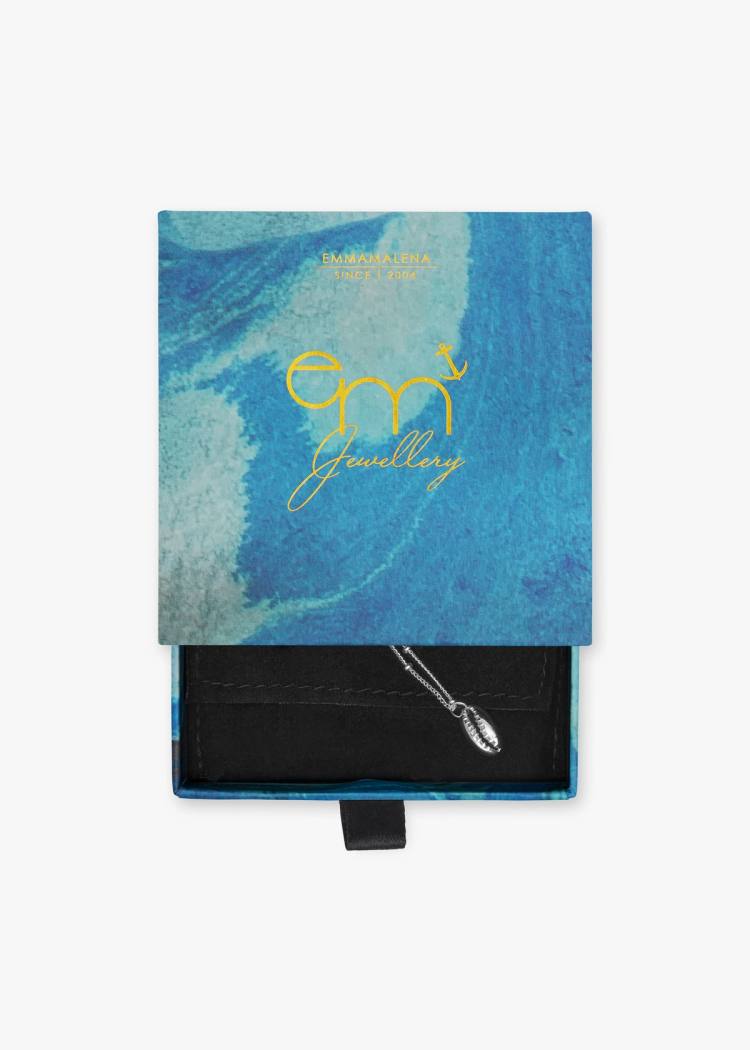 Secondary product image for "Halsband Snäcka Strand Silver"