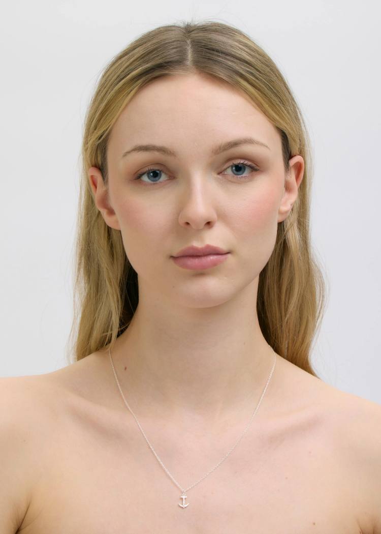 Secondary product image for "Halsband Ankare Silver"