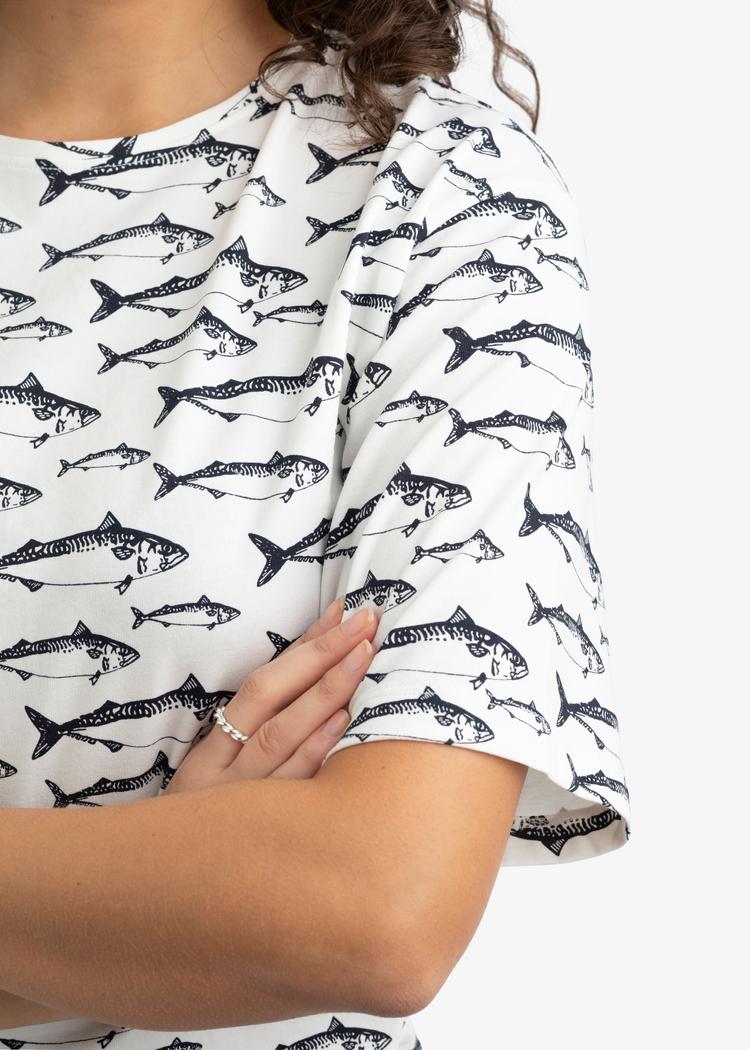 Secondary product image for "Tuva T-shirt Mackerel"