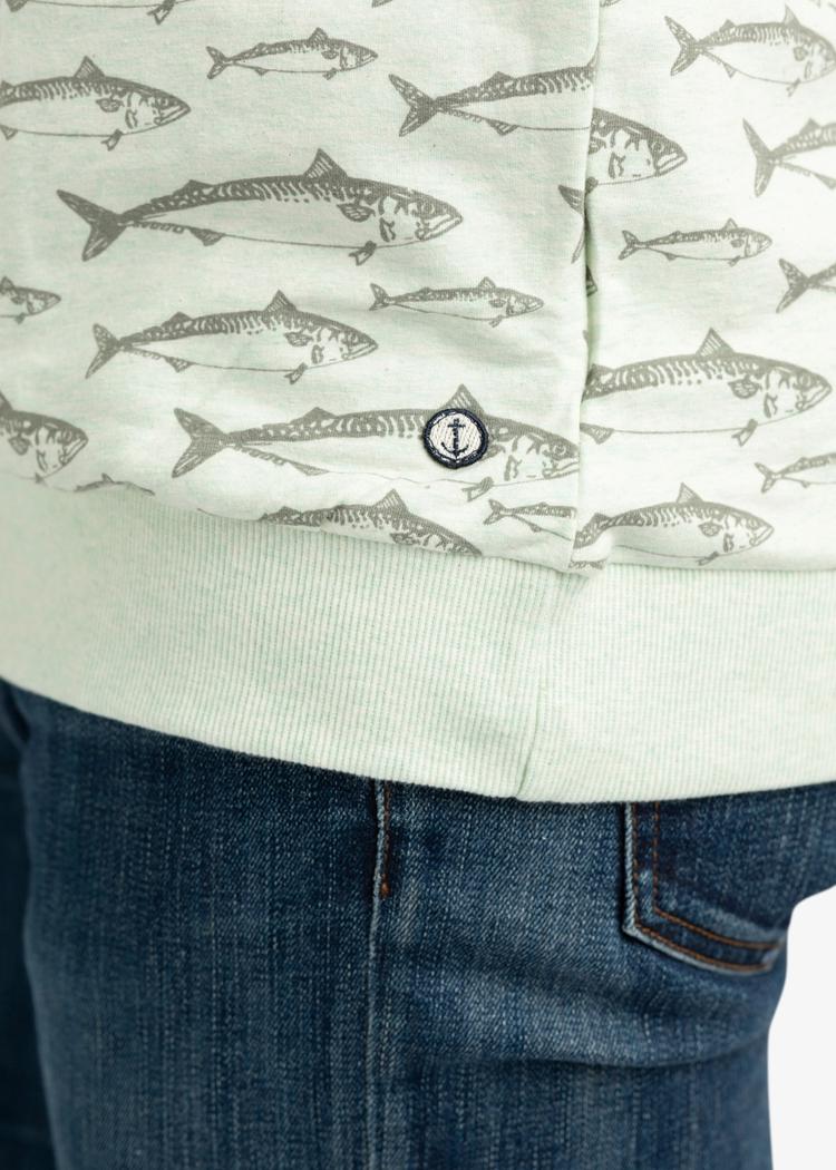 Secondary product image for "Tröja Makrill Mint"