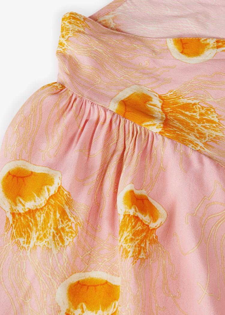 Secondary product image for "Casandra Dress Jellyfish Pink"