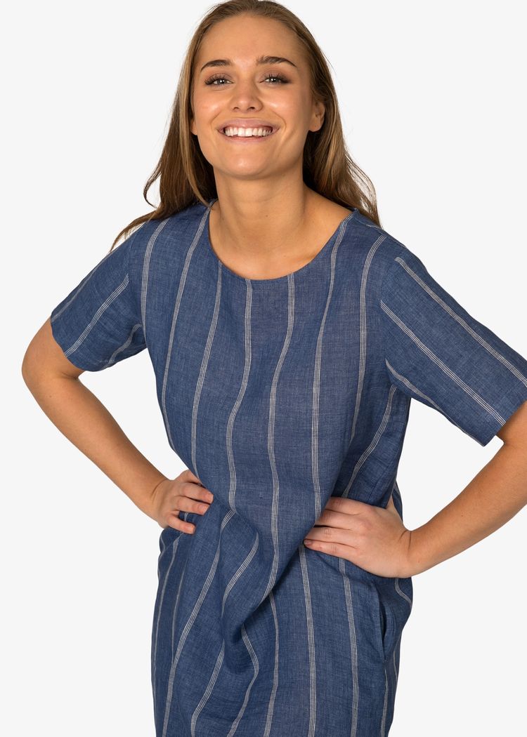 Secondary product image for "Hallams Dress Blå"