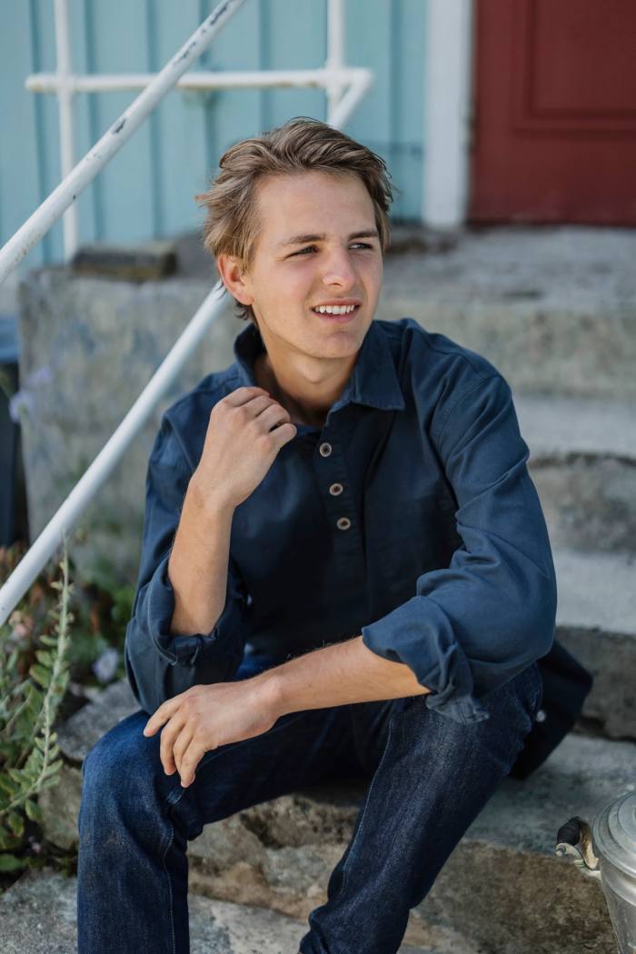 Secondary product image for "Fishermen's Shirt Navy"