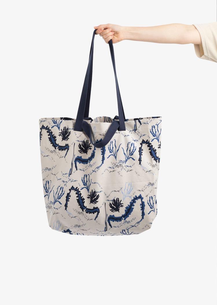 Secondary product image for "Go To Beach Bag Large Tång Beige"