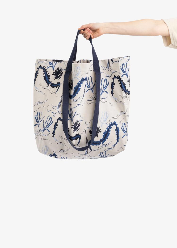 Secondary product image for "Go To Beach Bag Large Tång Beige"