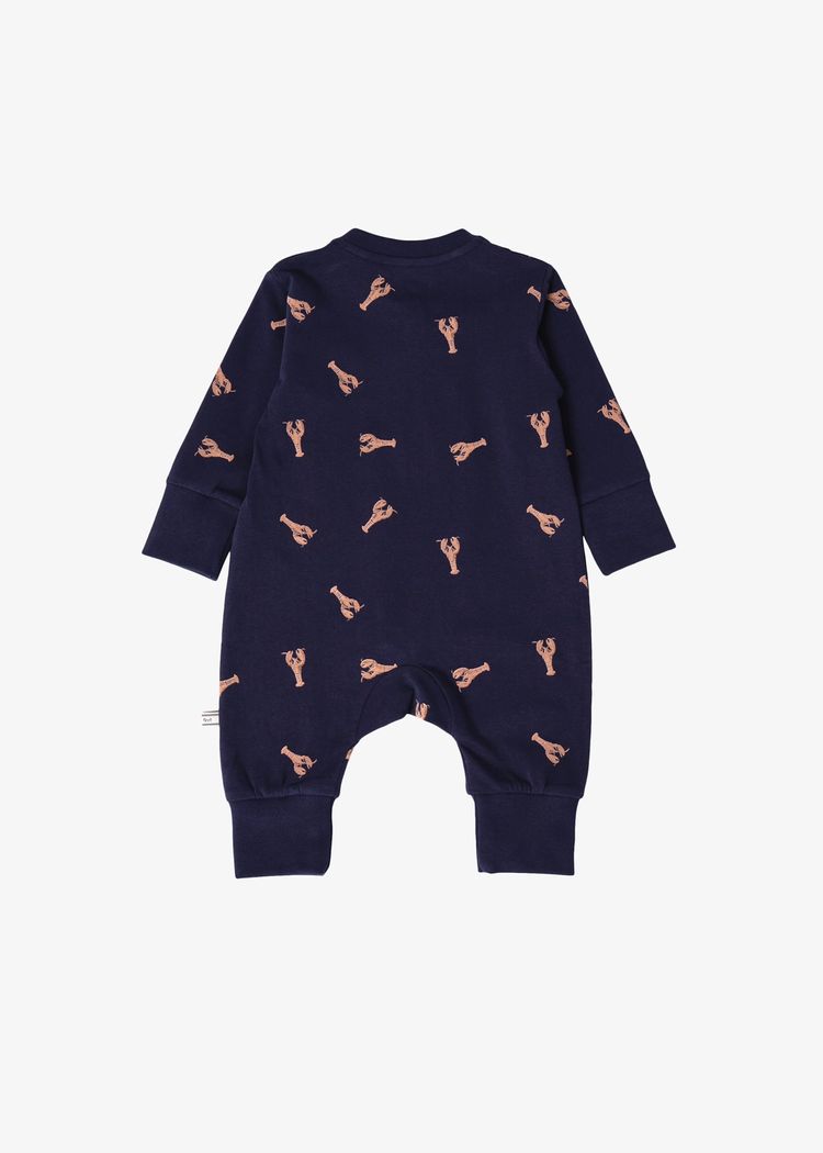 Secondary product image for "Pyjamas Hummer Marinblå"