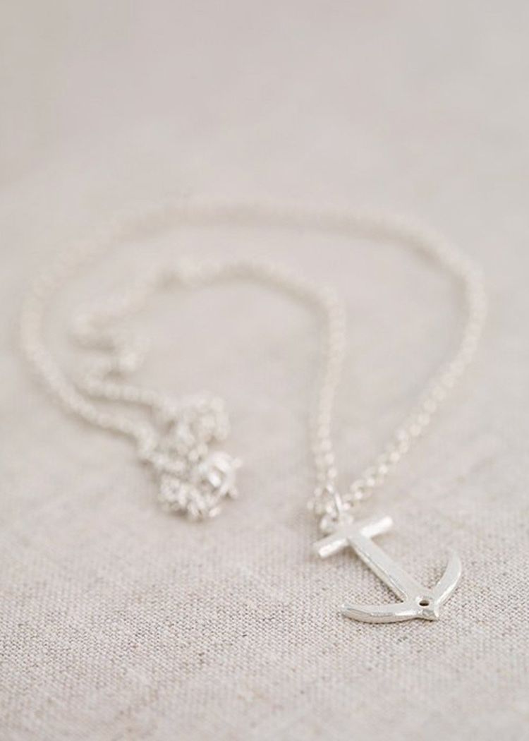 Secondary product image for "Ankarhalsband Silverkedja"