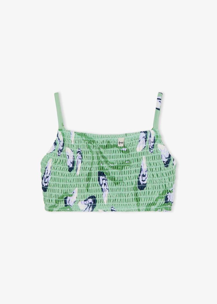 Secondary product image for "Waffle Bikini Kids Blue Mussel Green"