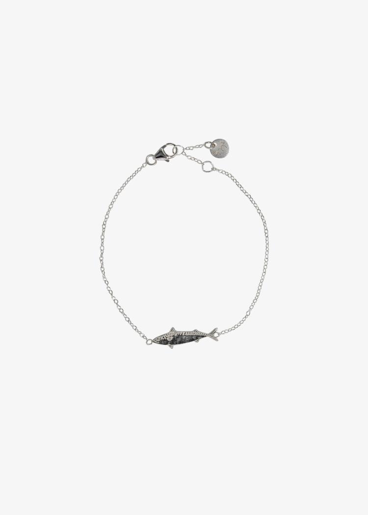 Secondary product image for "Armband Makrill Silver"