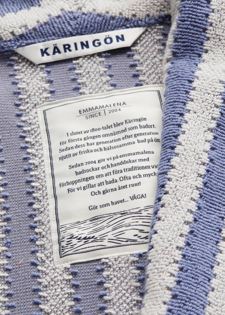 Secondary product image for "Bathrobe Stripe Rope Unisex"