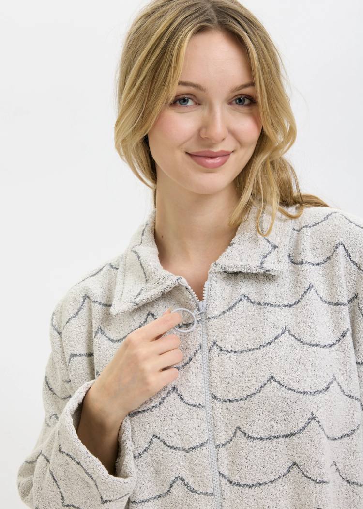 Secondary product image for "Badrock Dragkedja Våg Ecru"