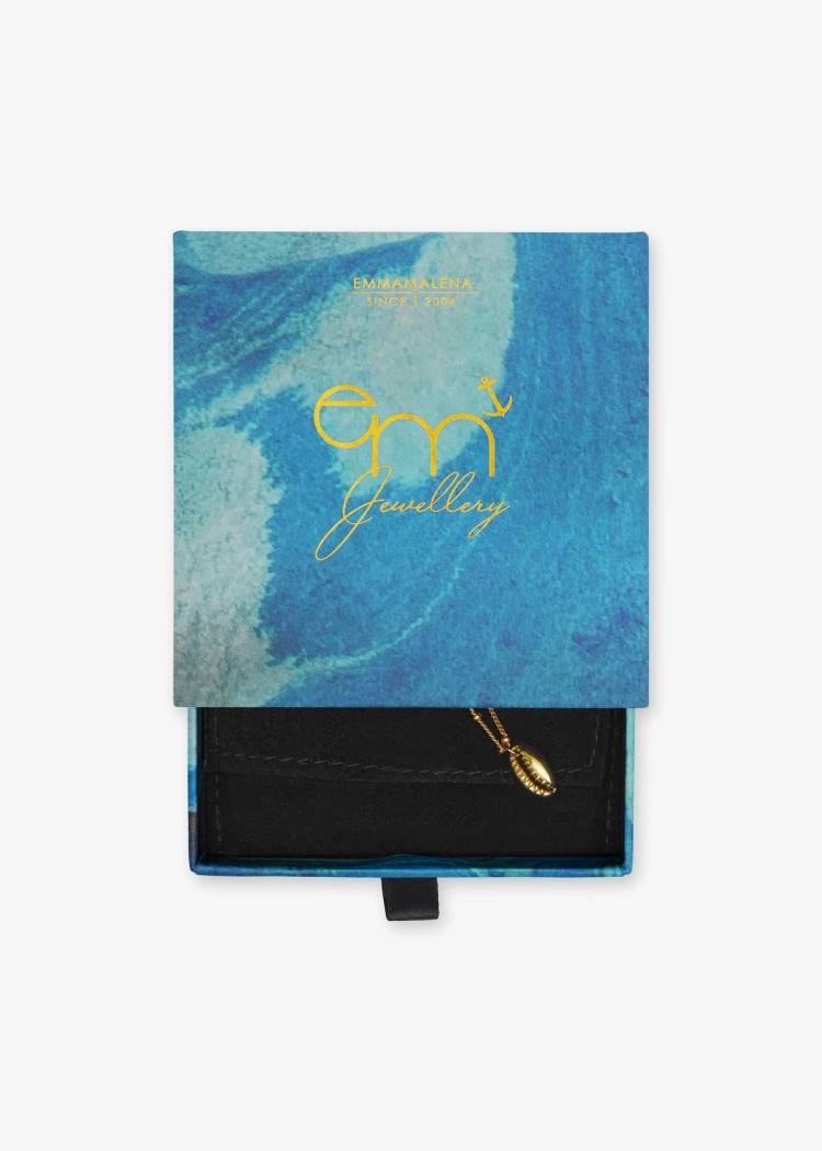 Secondary product image for "Halsband Snäcka Strand Guld"