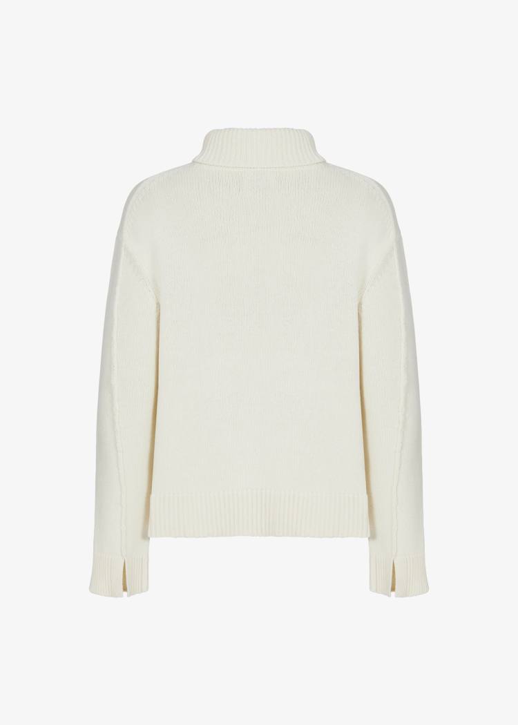 Secondary product image for "Hanna Stickad Tröja Off-white"