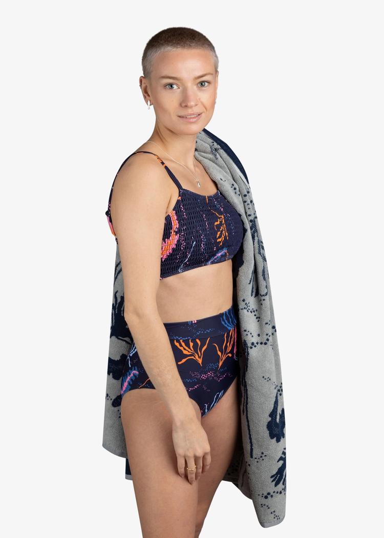 Secondary product image for "Ilse Waffle Bikini Topp Tång Multi"