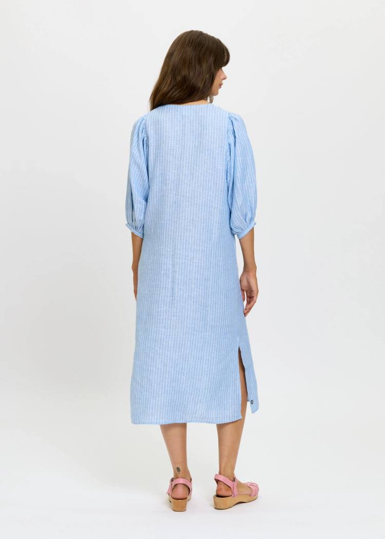 Secondary product image for "Casandra Dress Linen Natural"